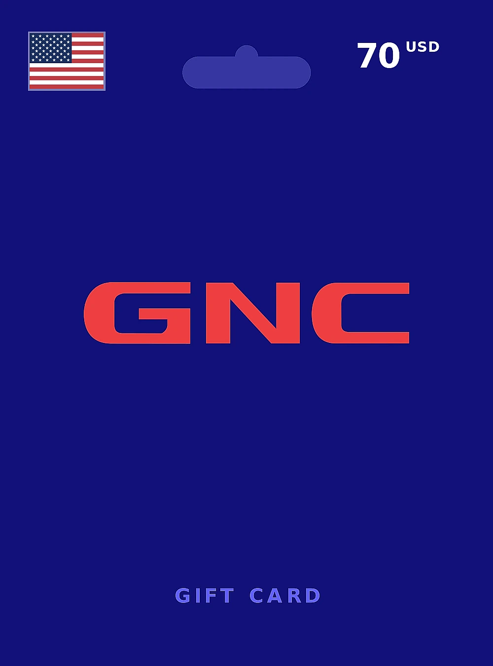 GNC Gift Card 70 USD UNITED STATES
