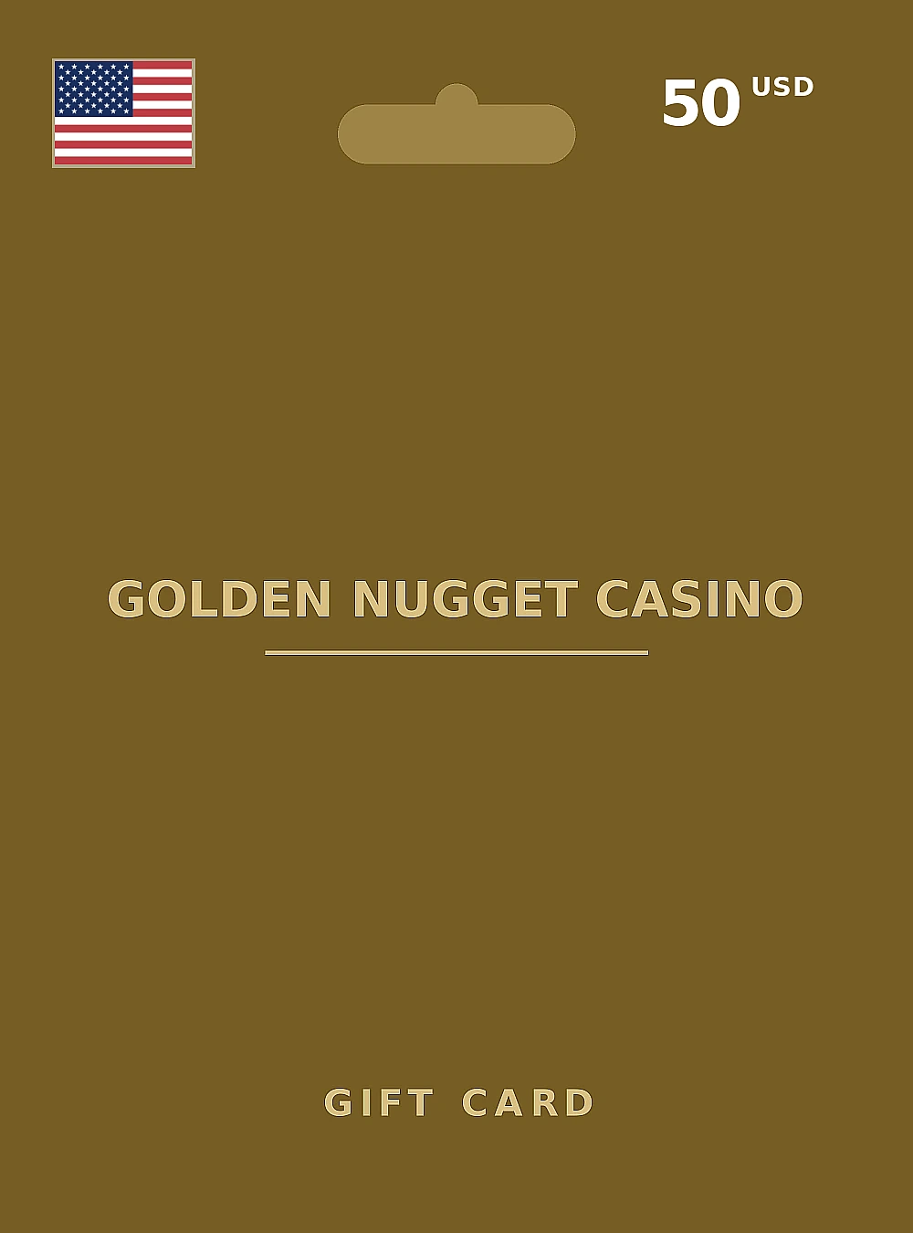 Golden Nugget Casino Gift Card 50 USD UNITED STATES
