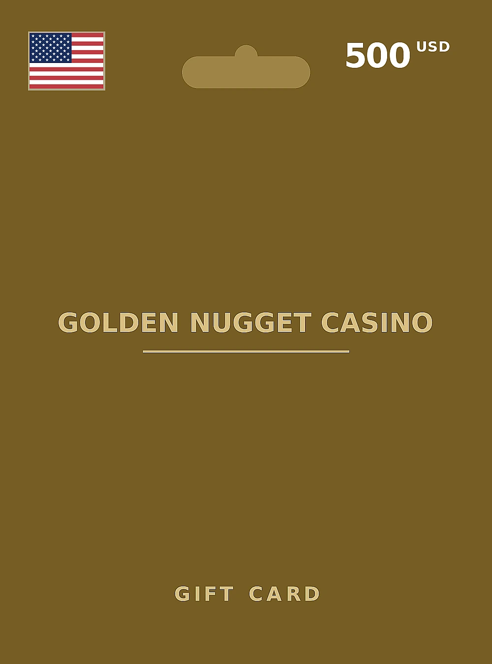 Golden Nugget Casino Gift Card 500 USD UNITED STATES