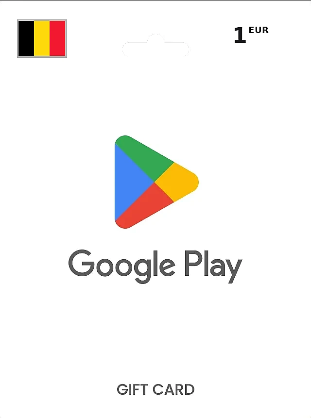 Google Play Gift Card 1 EUR BELGIUM