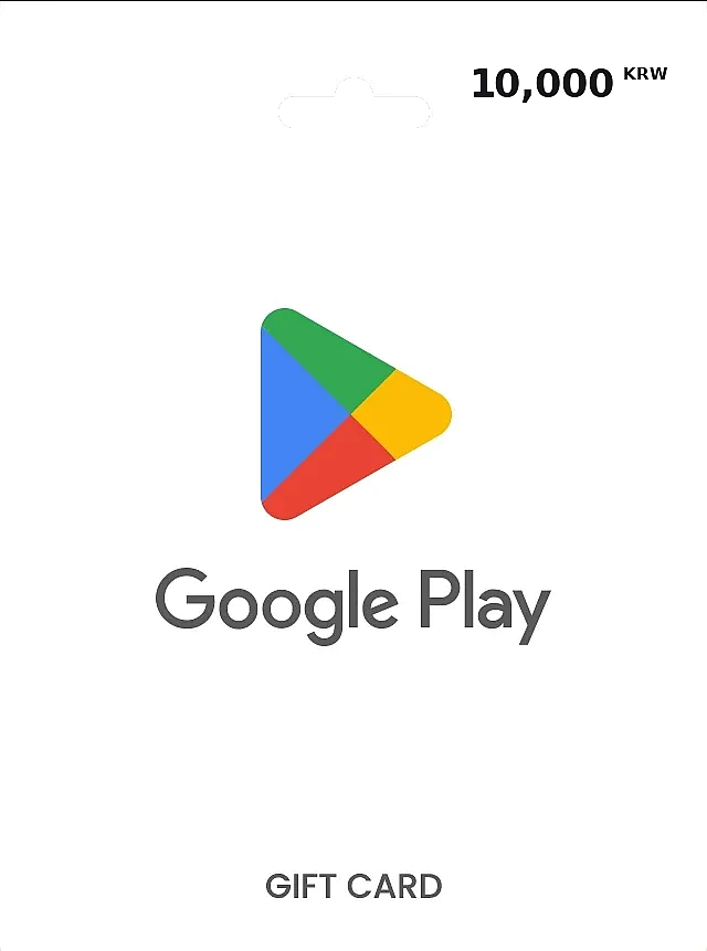 Google Play Gift Card 10000 KRW KOREA