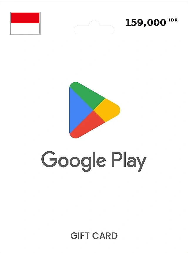 Google Play Gift Card 159000 IDR INDONESIA