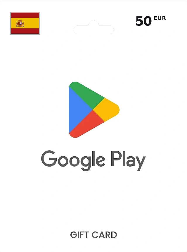 Google Play Gift Card 50 EUR SPAIN