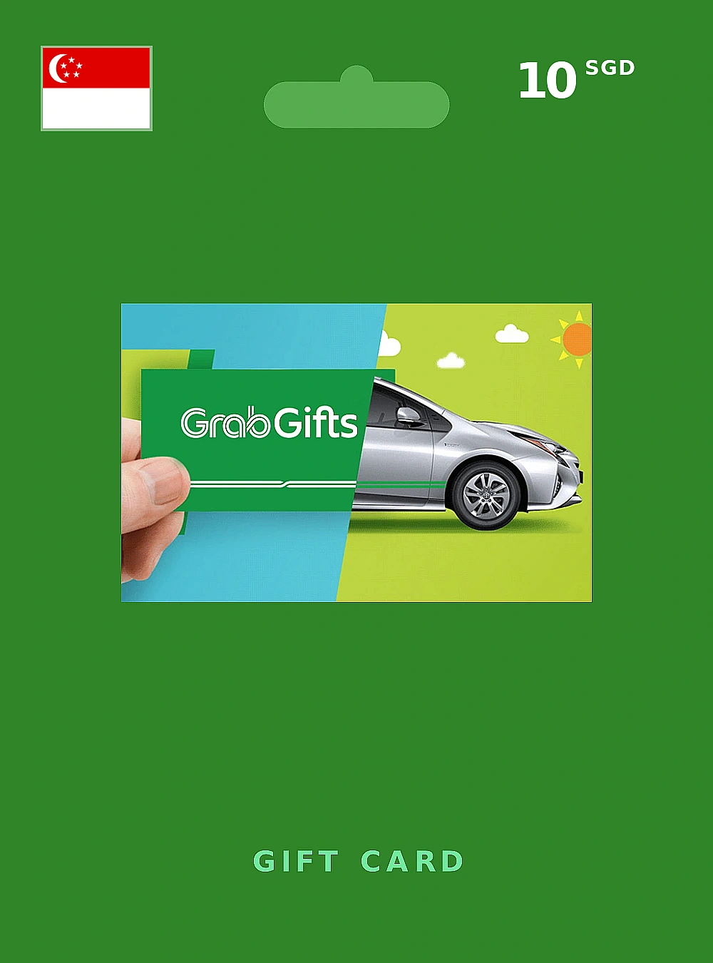 Grab Food Gift Card 10 SGD SINGAPORE