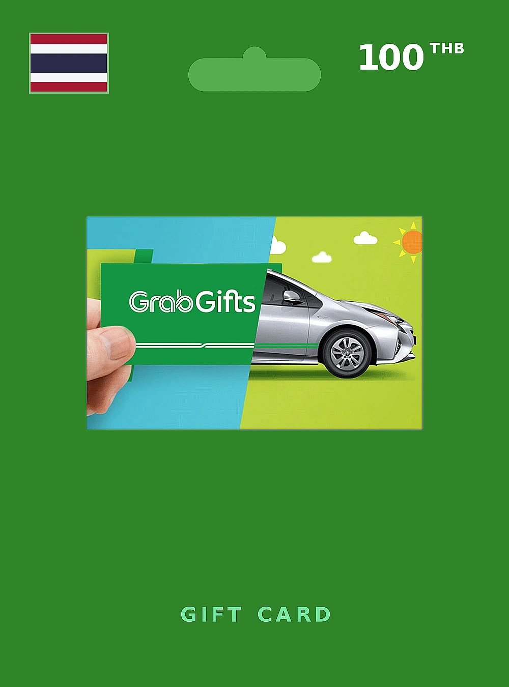 Grab Rides Gift Card 100 THB THAILAND