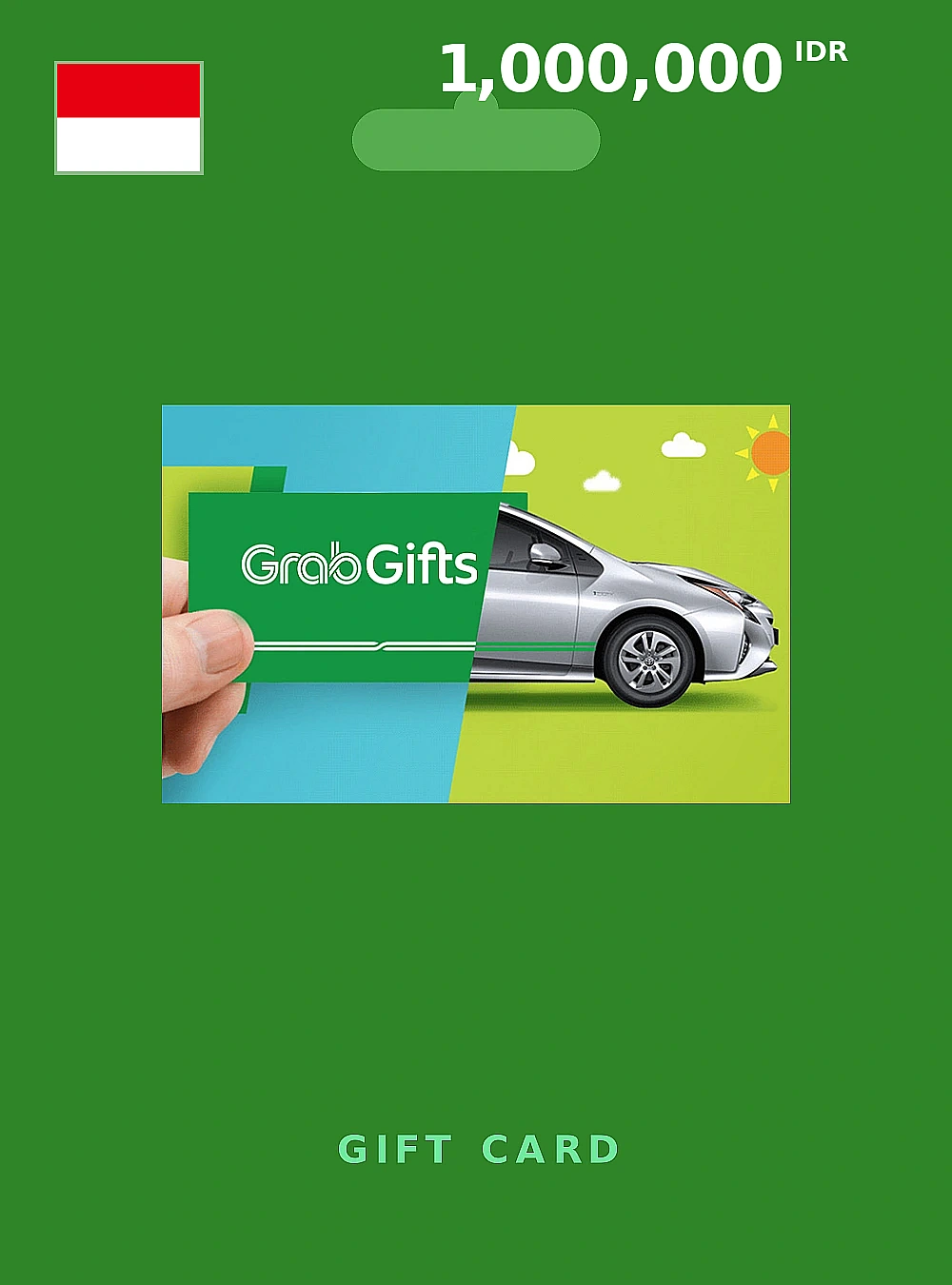Grab Rides Gift Card 1000000 IDR INDONESIA