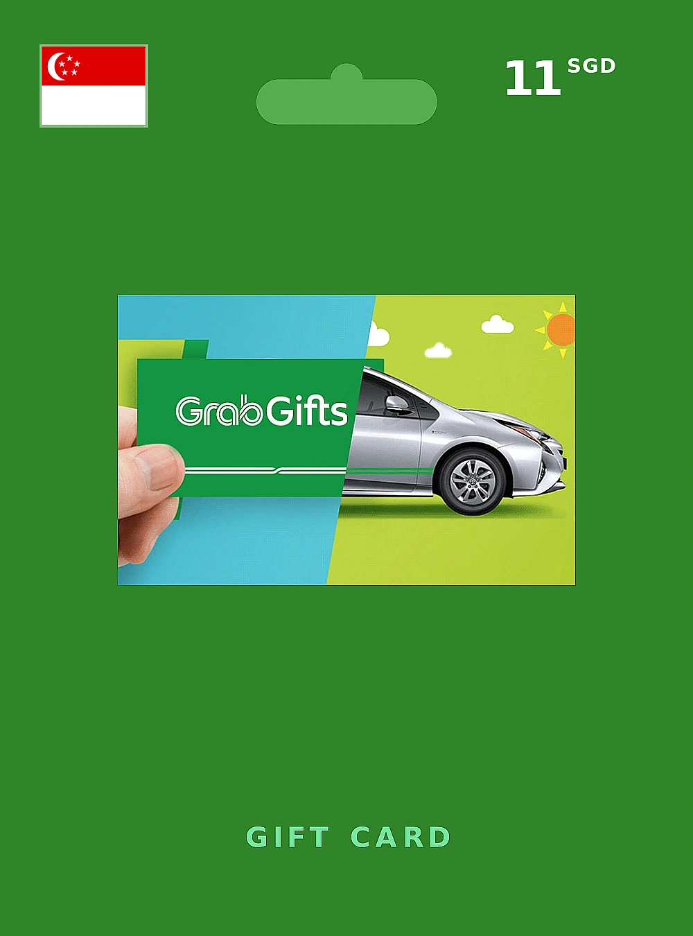 Grab Food Gift Card 11 SGD SINGAPORE