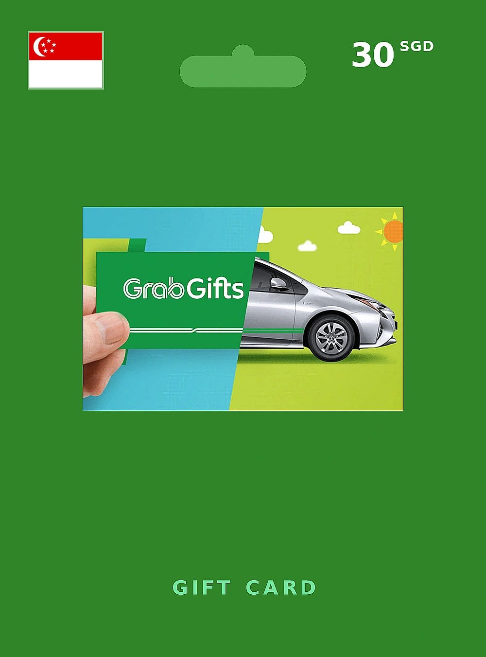 Grab Food Gift Card 30 SGD SINGAPORE