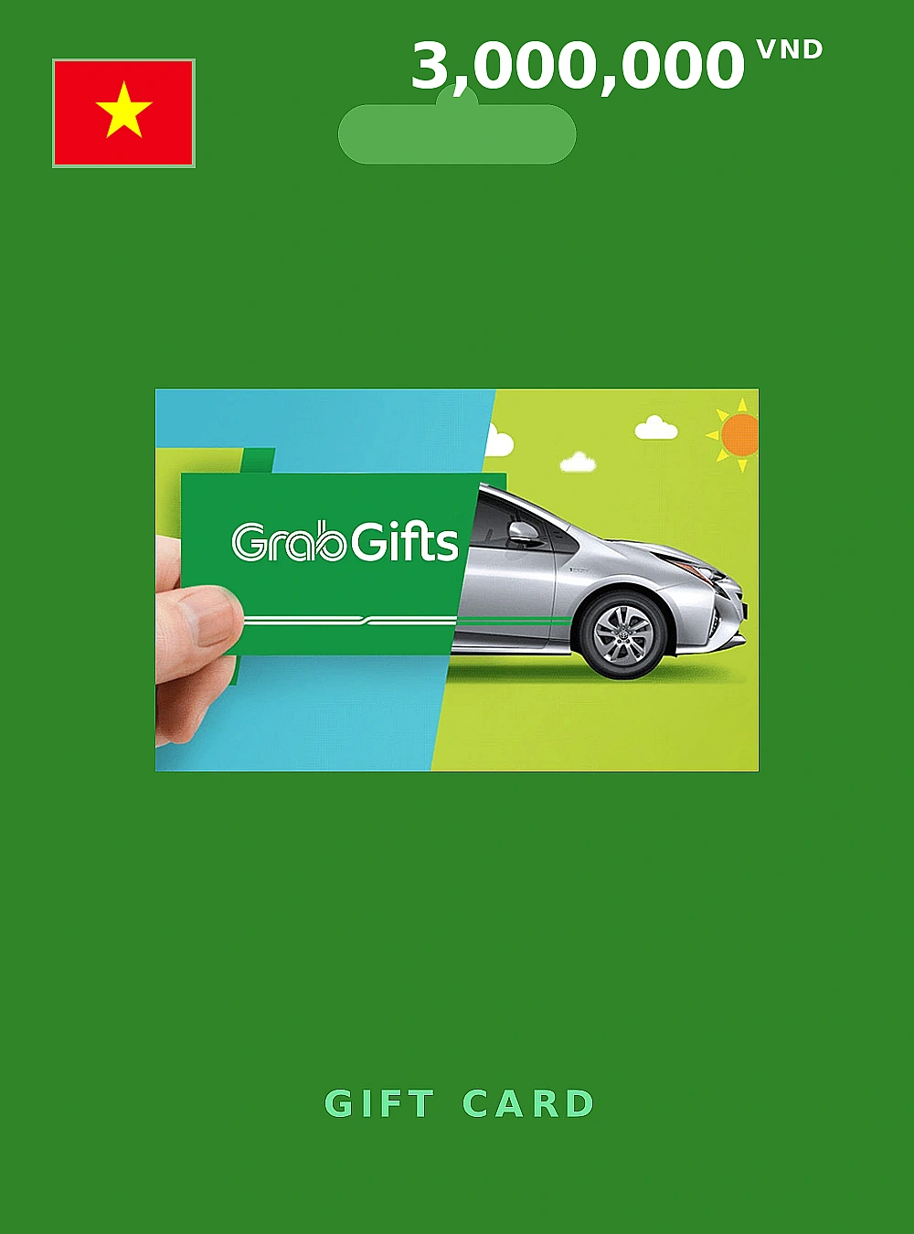Grab Mart Gift Card 3000000 VND VIETNAM