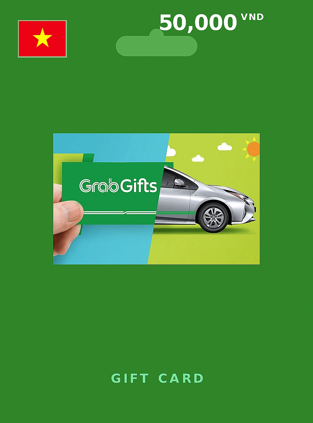 Grab Rides Gift Card 50000 VND VIETNAM