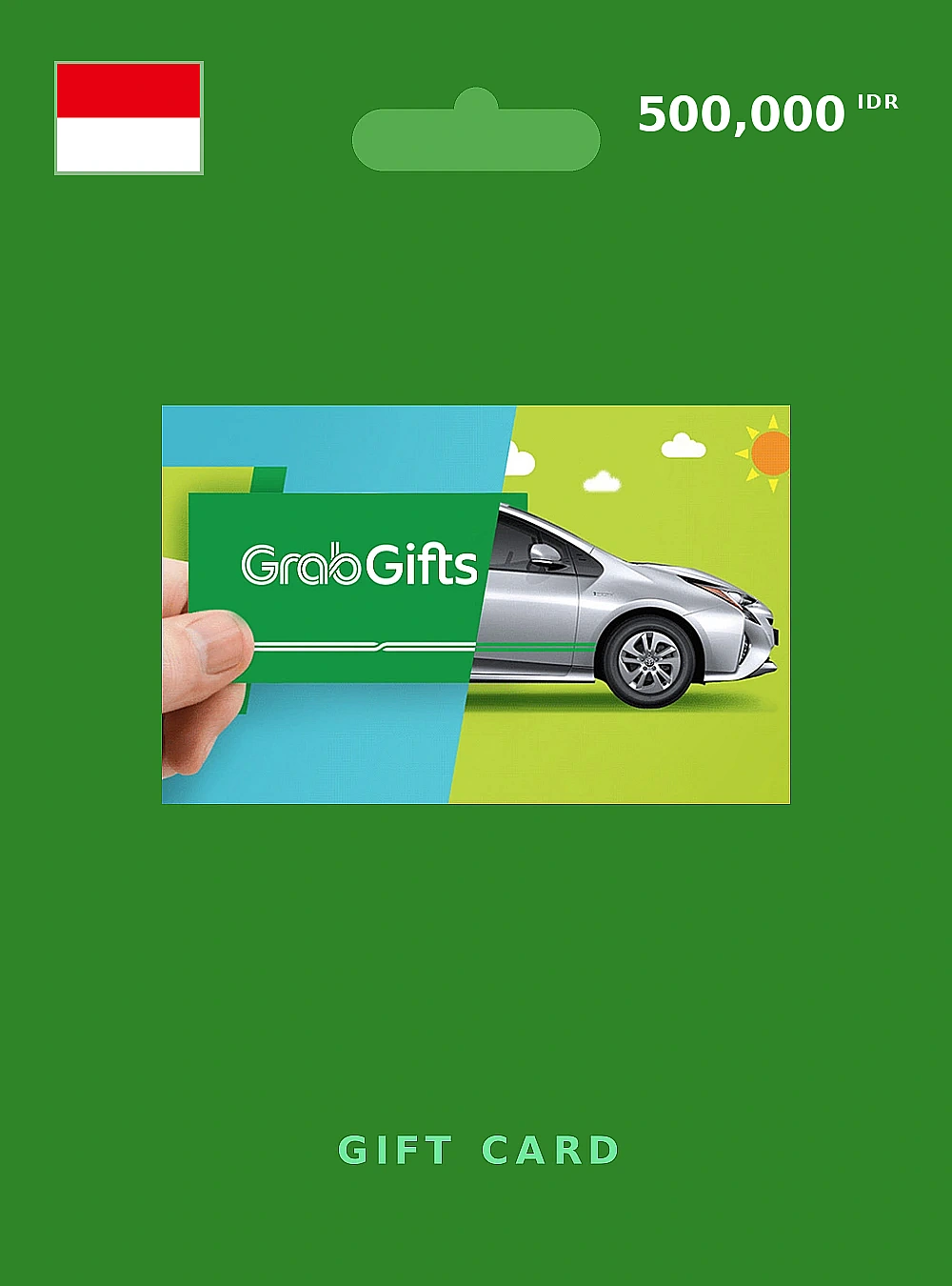 Grab Rides Gift Card 500000 IDR INDONESIA