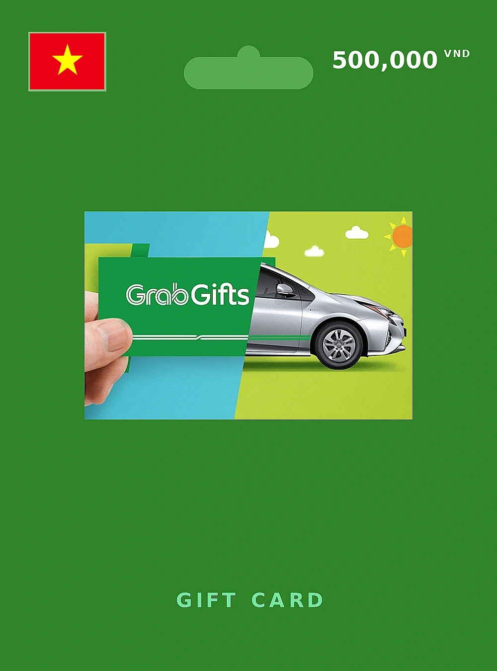 Grab Rides Gift Card 500000 VND VIETNAM