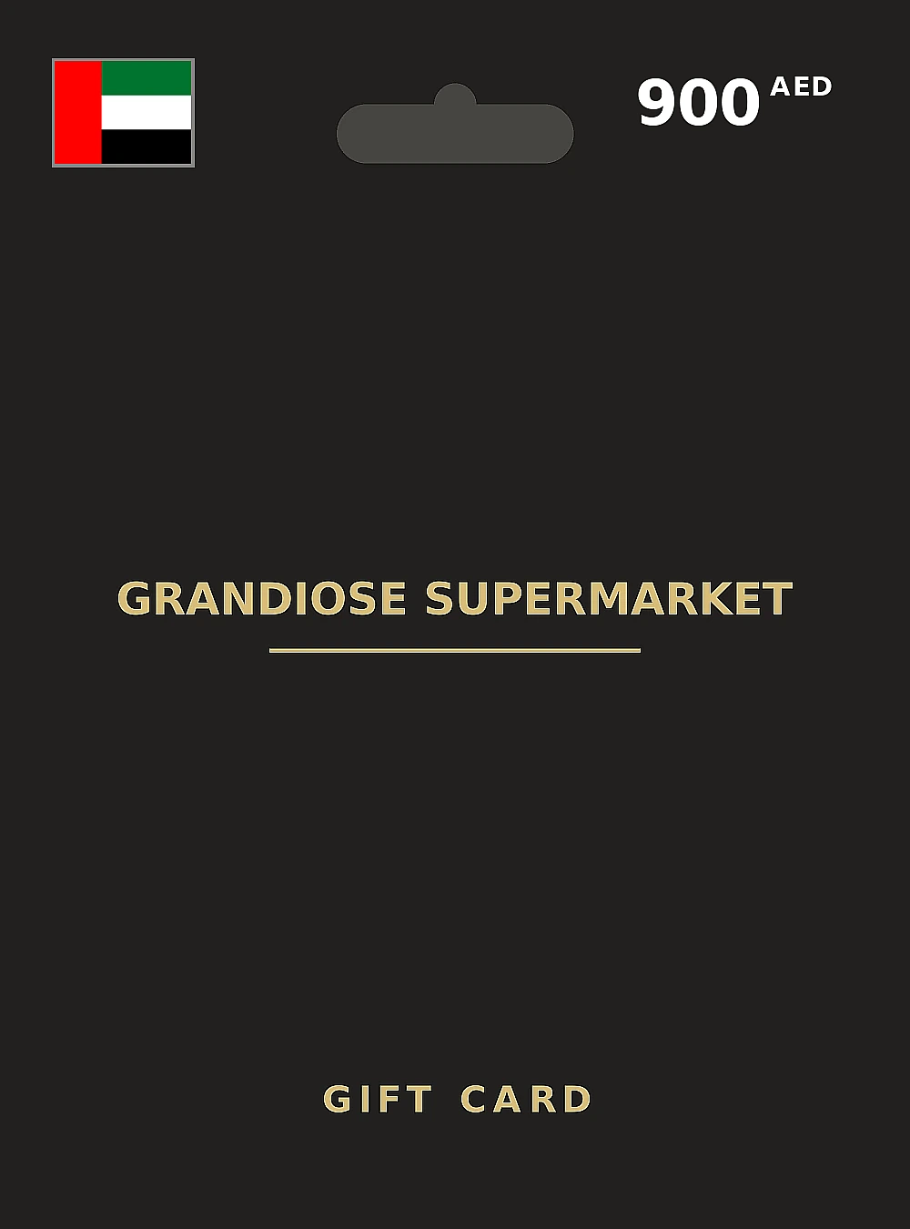 Grandiose Supermarket Gift Card 900 AED UNITED ARAB EMIRATES