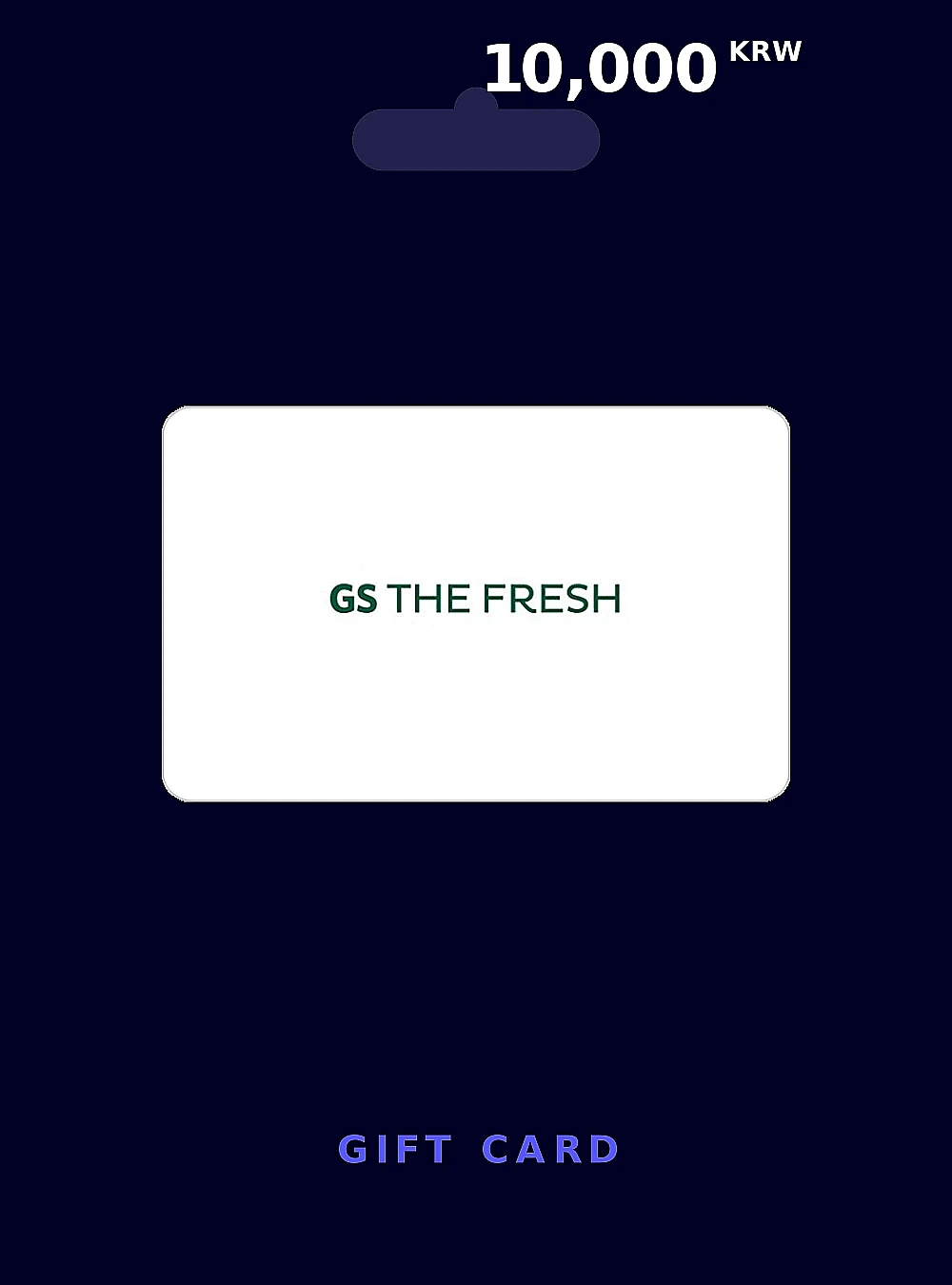 GS THE FRESH Gift Card 10000 KRW KOREA