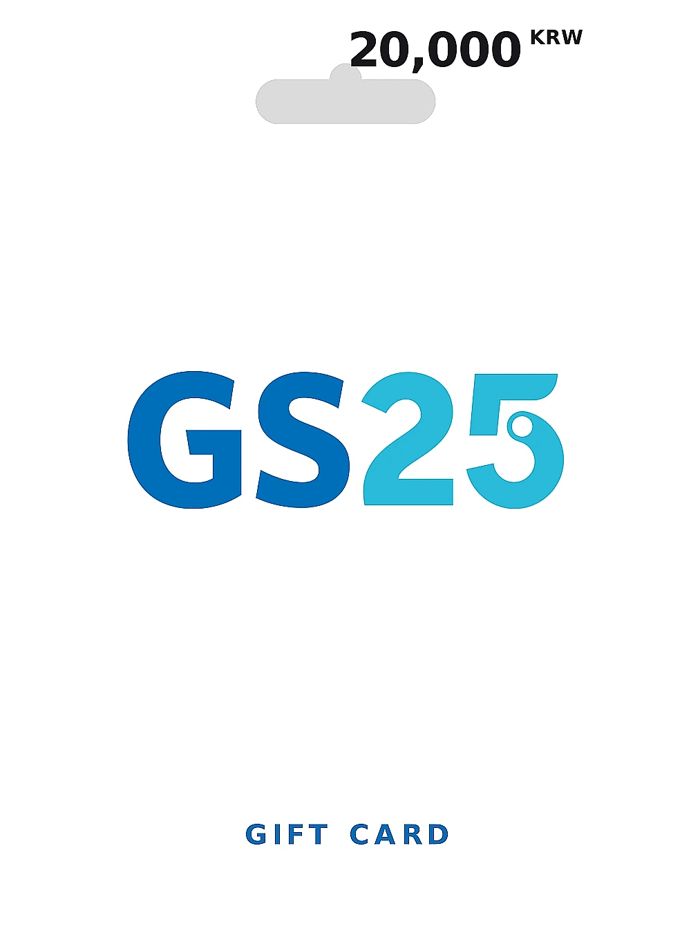 GS25 Gift Card 20000 KRW KOREA