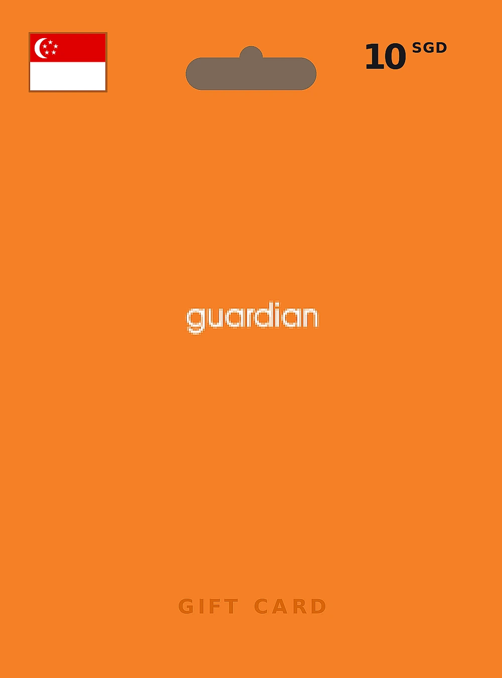 Guardian Gift Card 10 SGD SINGAPORE