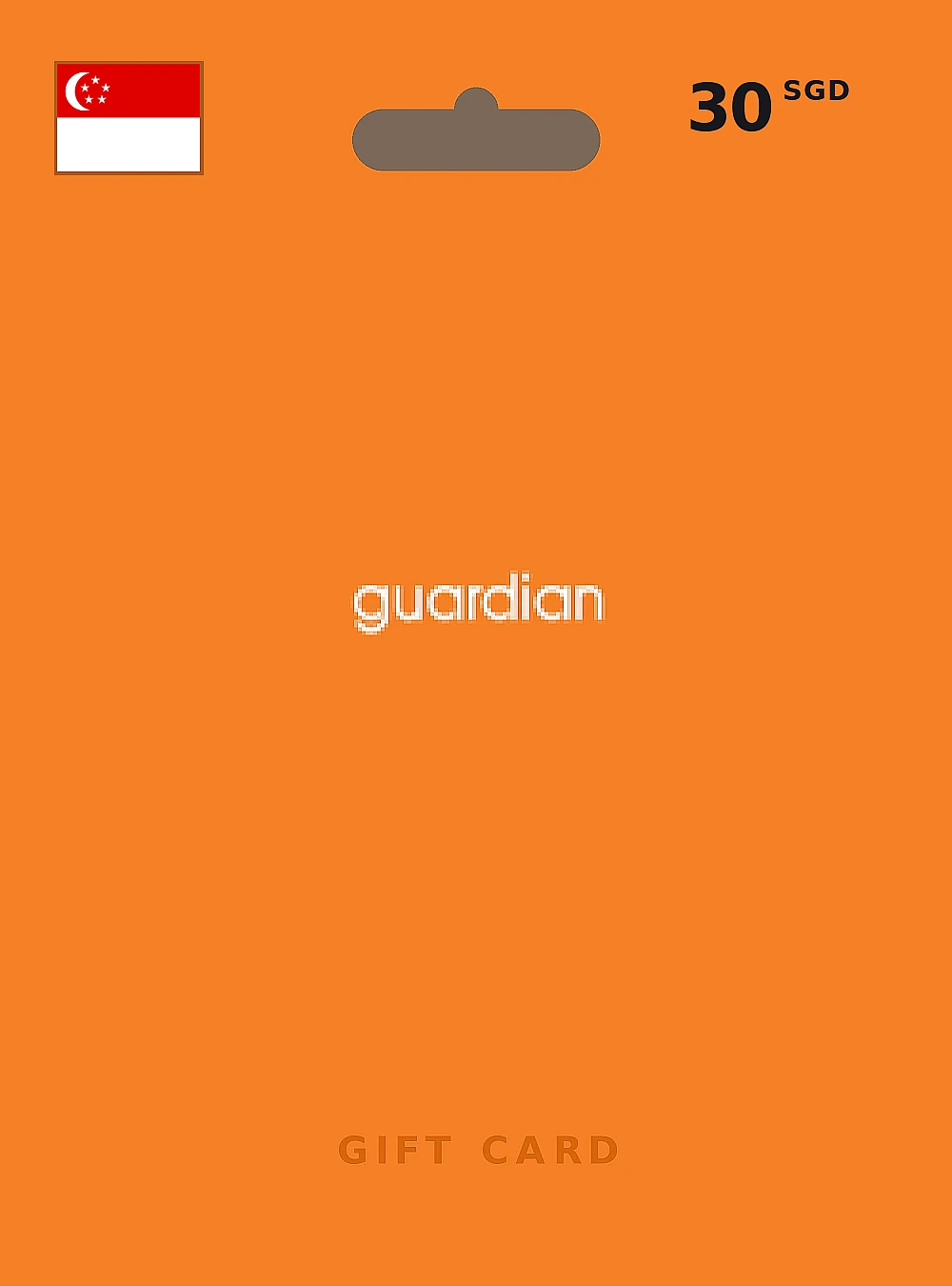 Guardian Gift Card 30 SGD SINGAPORE