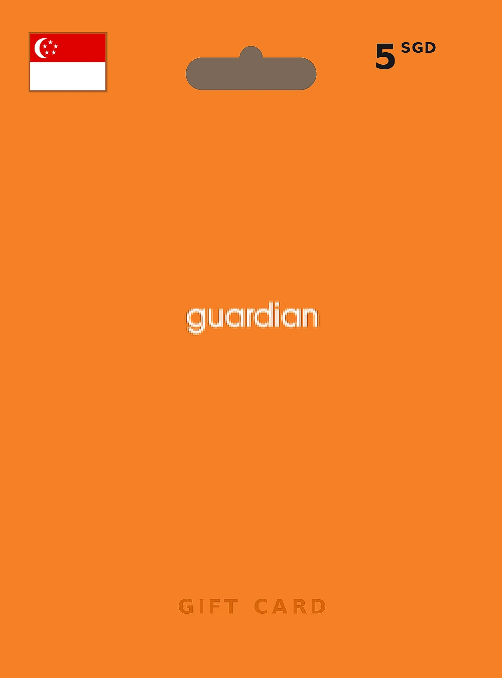 Guardian Gift Card 5 SGD SINGAPORE