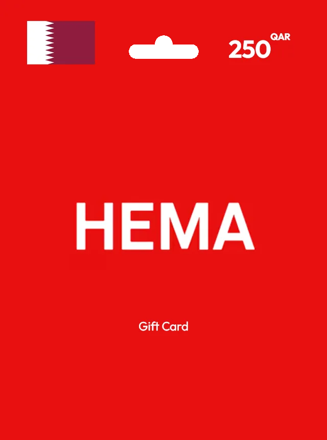 HEMA Gift Card 250 QAR QATAR