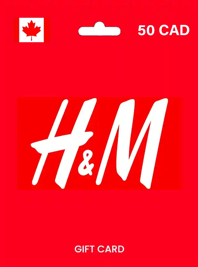 H&M Gift Card 50 CAD CANADA
