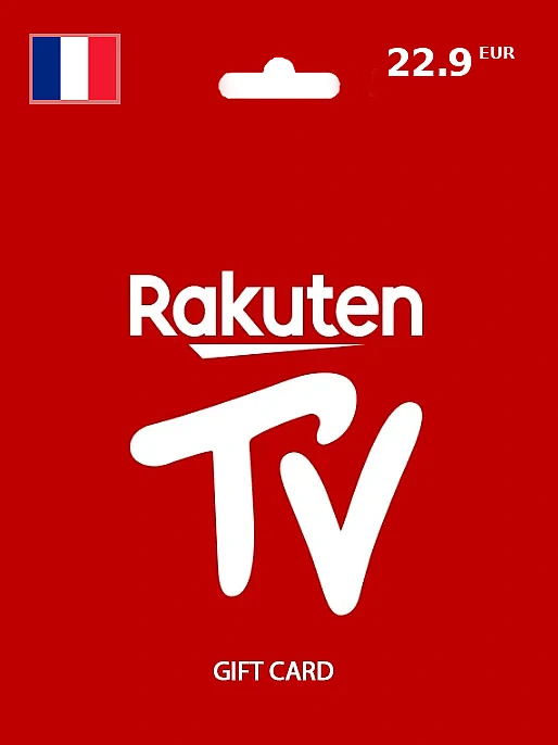 RAKUTEN TV Gift Card 5 Films FRANCE