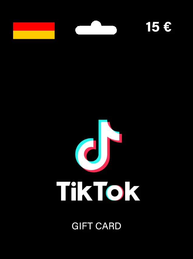 TikTok Coins Gift Card 15 EUR GERMANY