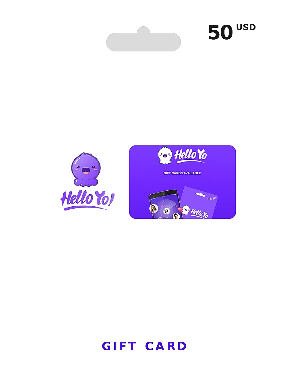 Hello Yo USA Gift Card 50 USD GLOBAL