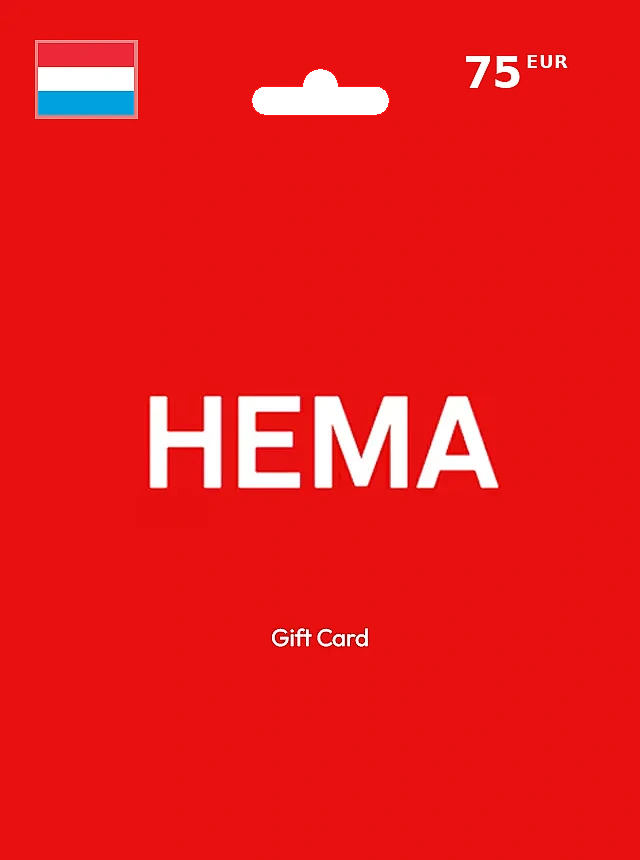 Hema Gift Card 75 EUR LUXEMBOURG