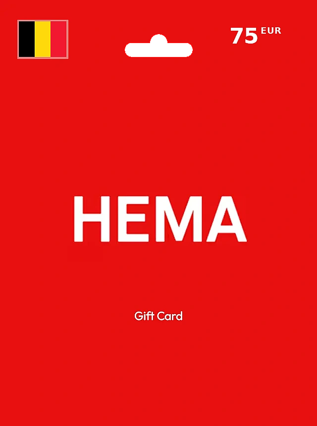 Hema Gift Card 75 EUR BELGIUM