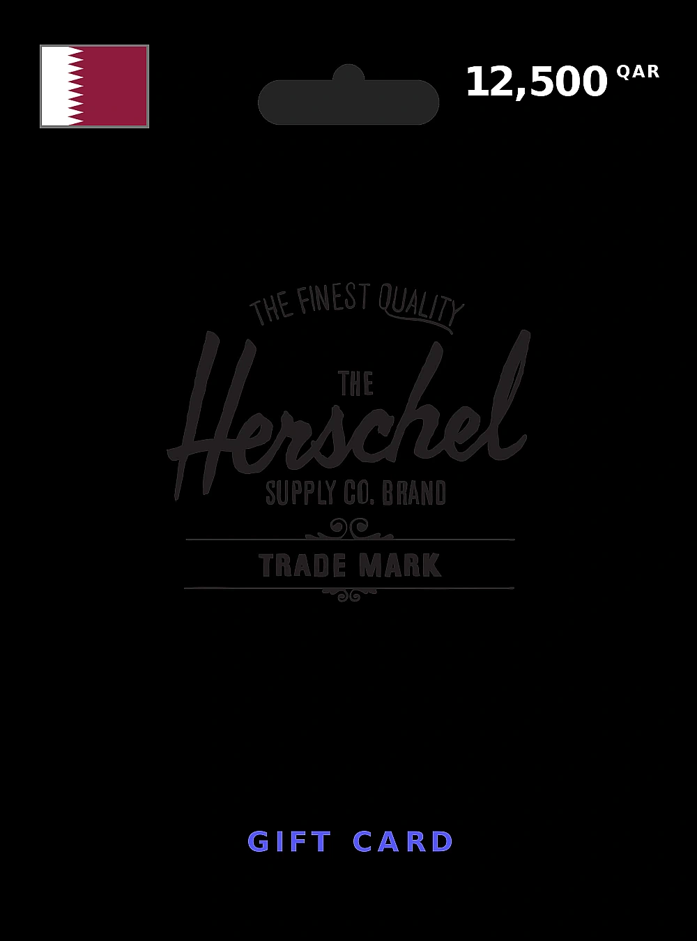 Herschel Gift Card 12500 QAR QATAR