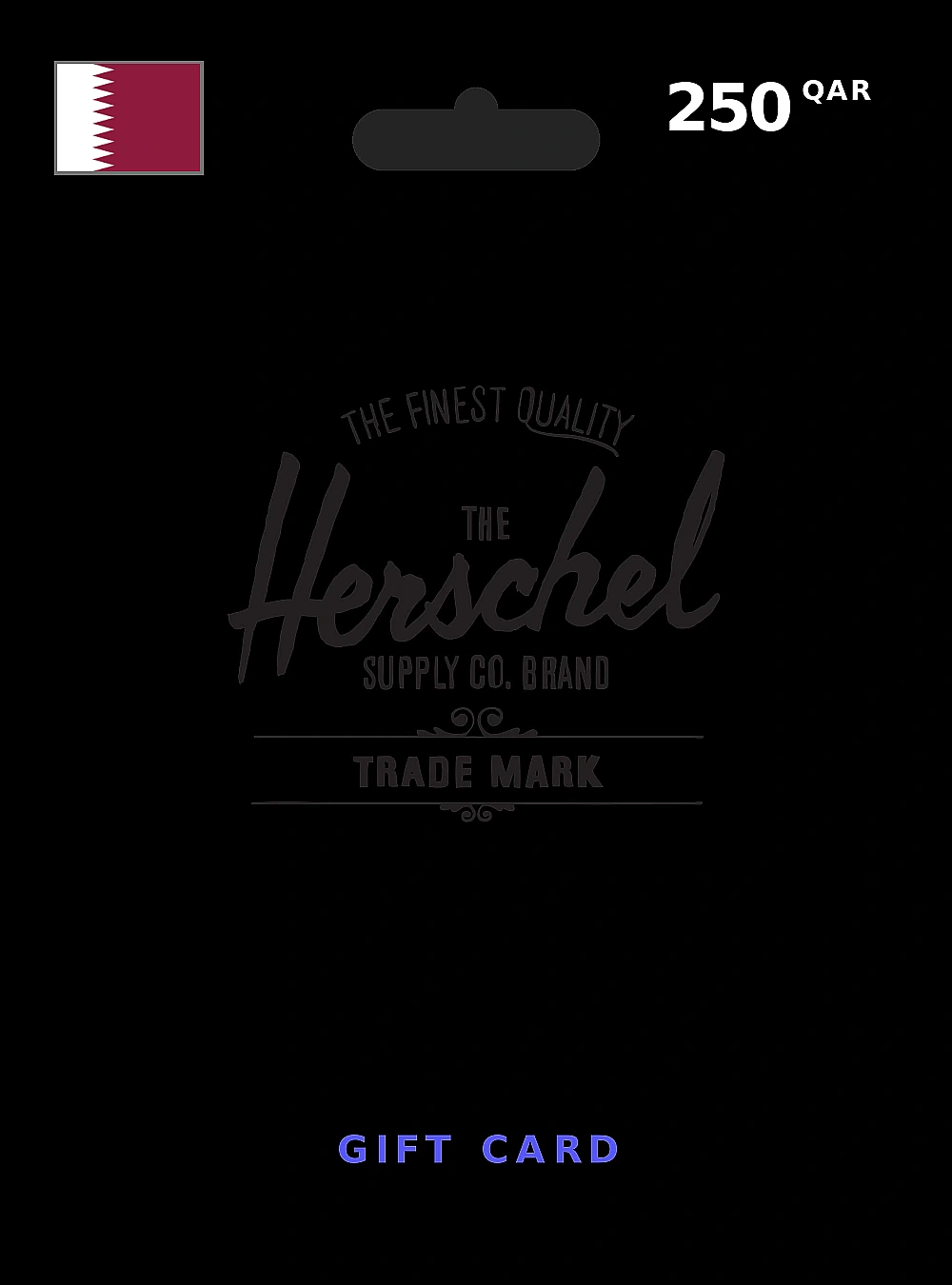 Herschel Gift Card 250 QAR QATAR