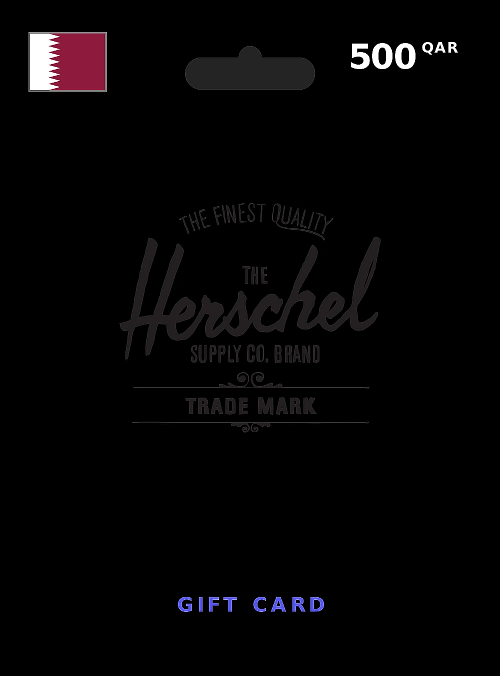 Herschel Gift Card 500 QAR QATAR