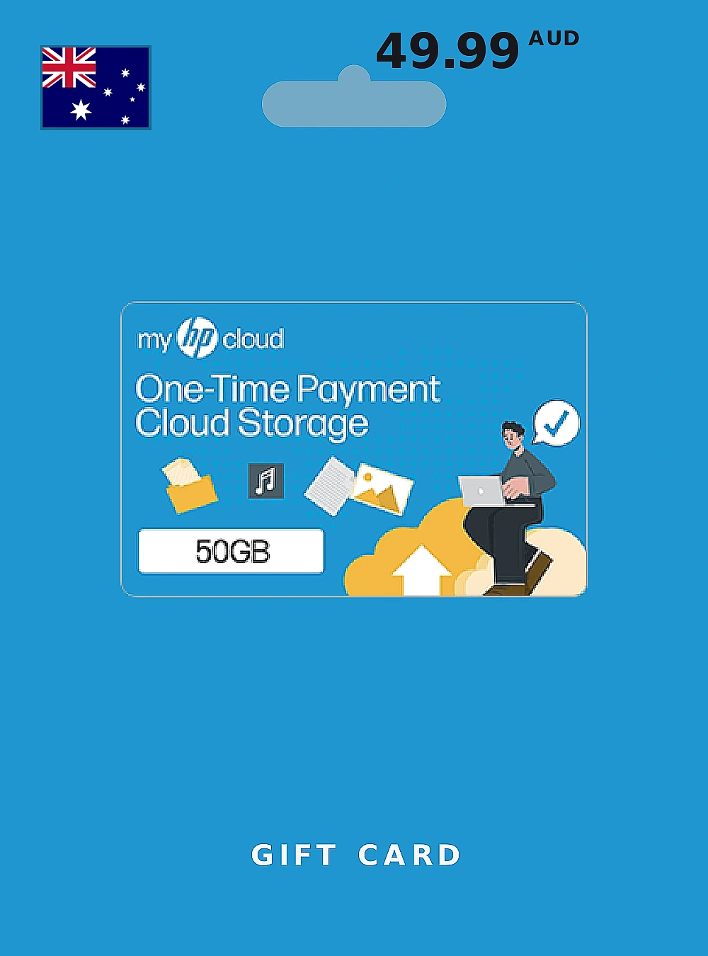 Hewlett Packard Gift Card 49 AUD AUSTRALIA