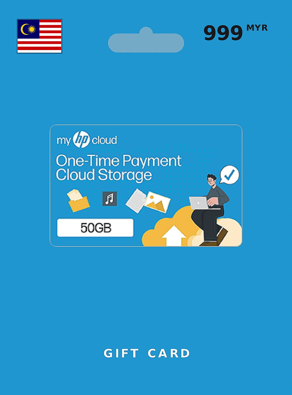 Hewlett Packard Cloud Gift Card 999 MYR MALAYSIA