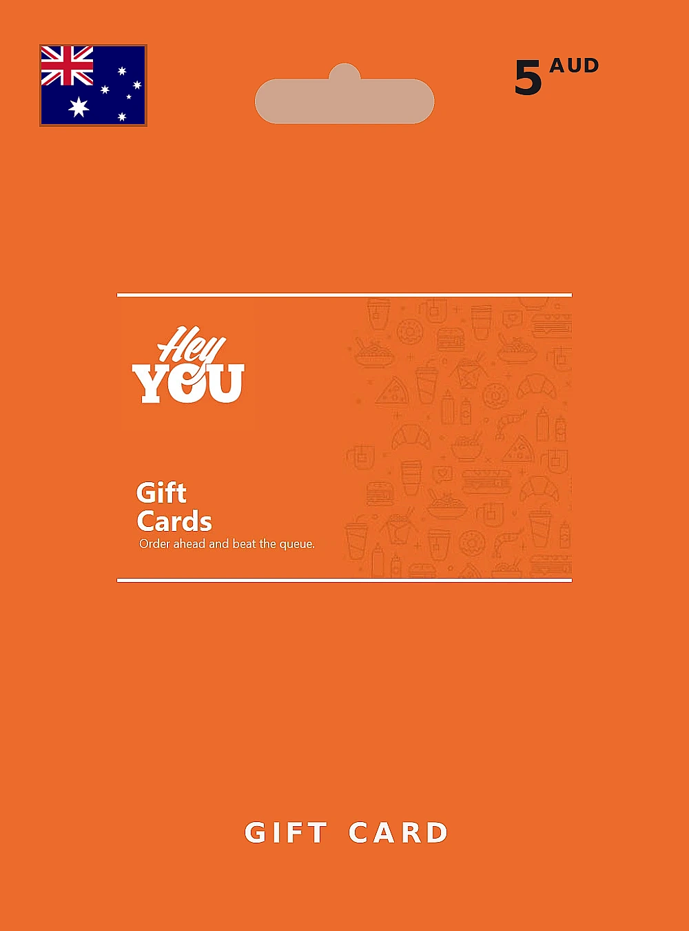 Hey You Gift Card 5 AUD AUSTRALIA