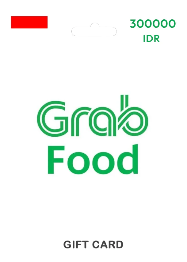GrabFood Gift Card ID 300000 IDR