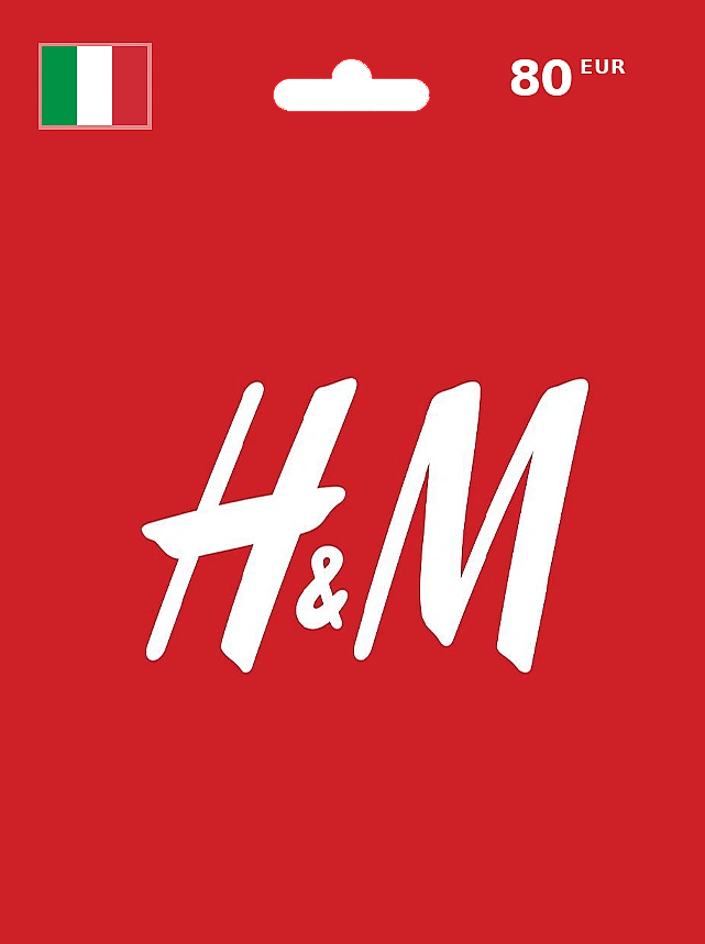 H&M Gift Card 80 EUR ITALY
