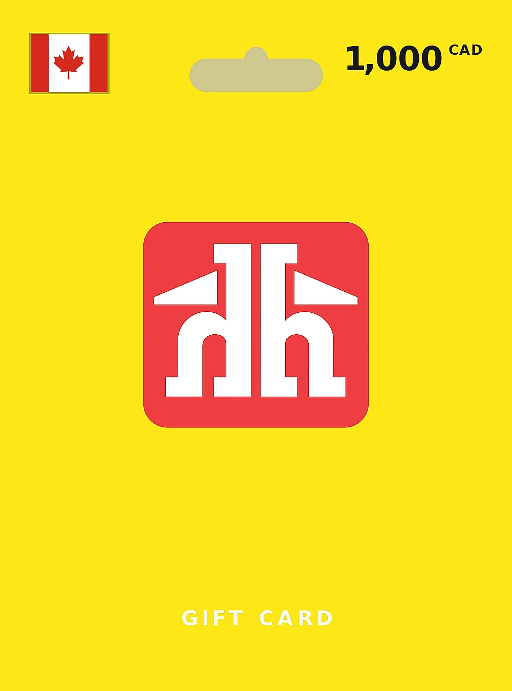 Home Hardware Gift Card 1000 CAD CANADA