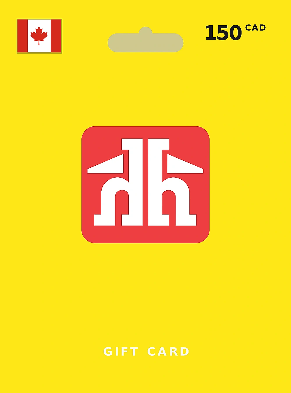 Home Hardware Gift Card 150 CAD CANADA
