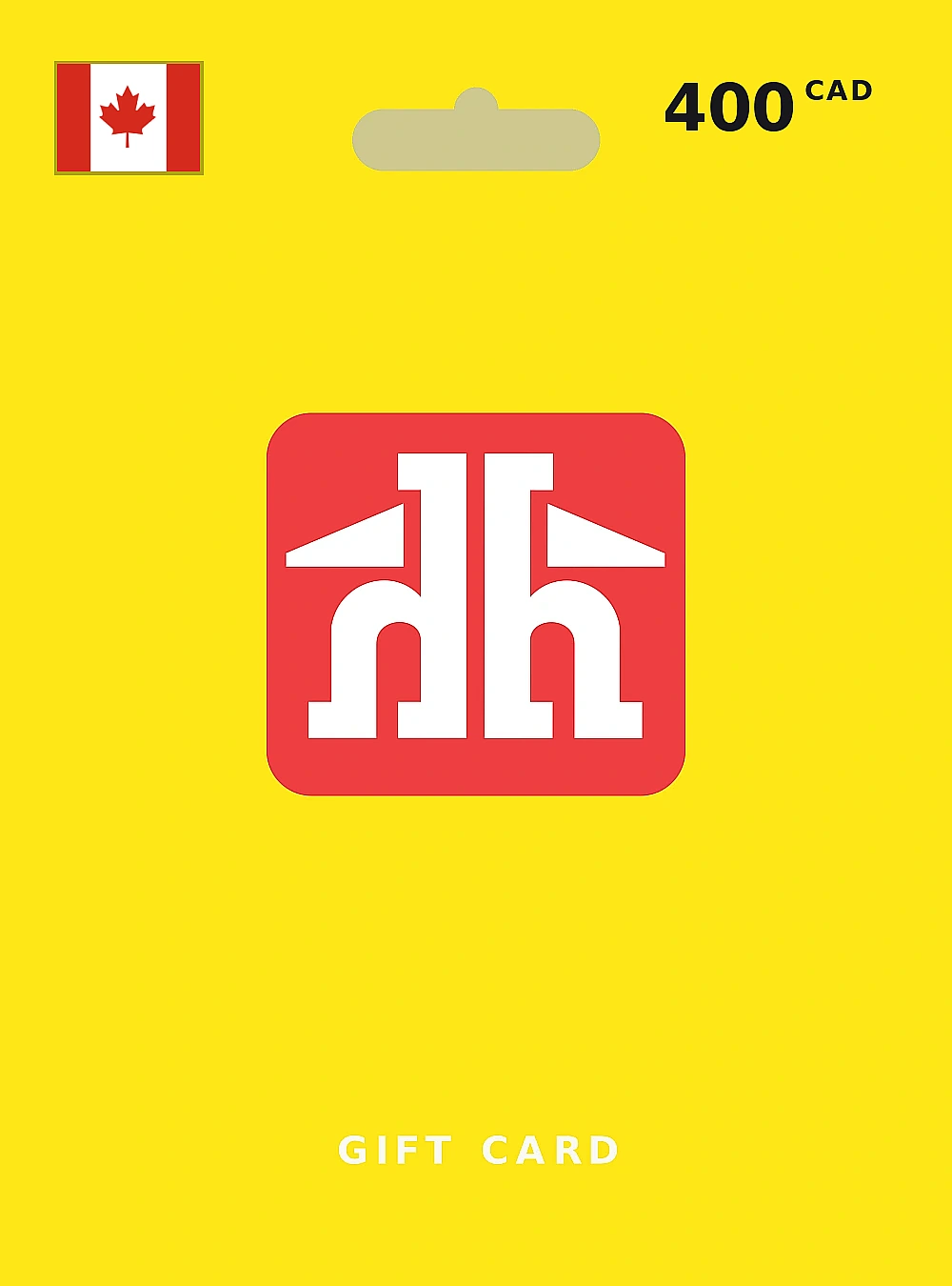 Home Hardware Gift Card 400 CAD CANADA