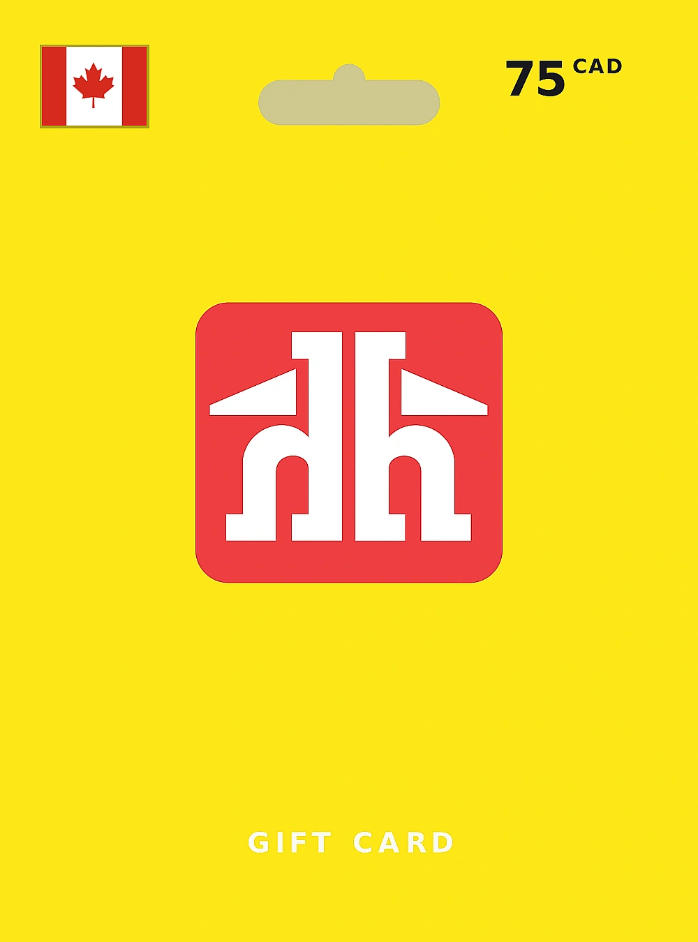 Home Hardware Gift Card 75 CAD CANADA