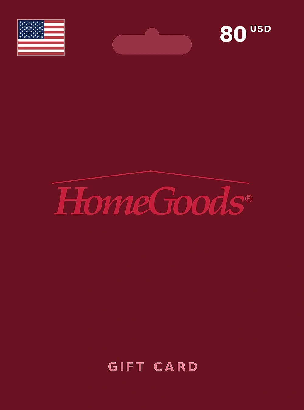 Homegoods Gift Card 80 USD UNITED STATES