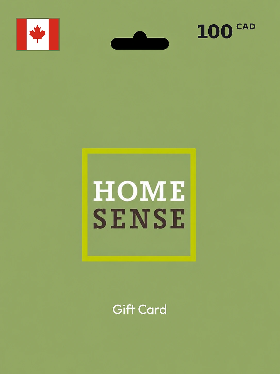 HomeSense Gift Card 100 CAD CANADA