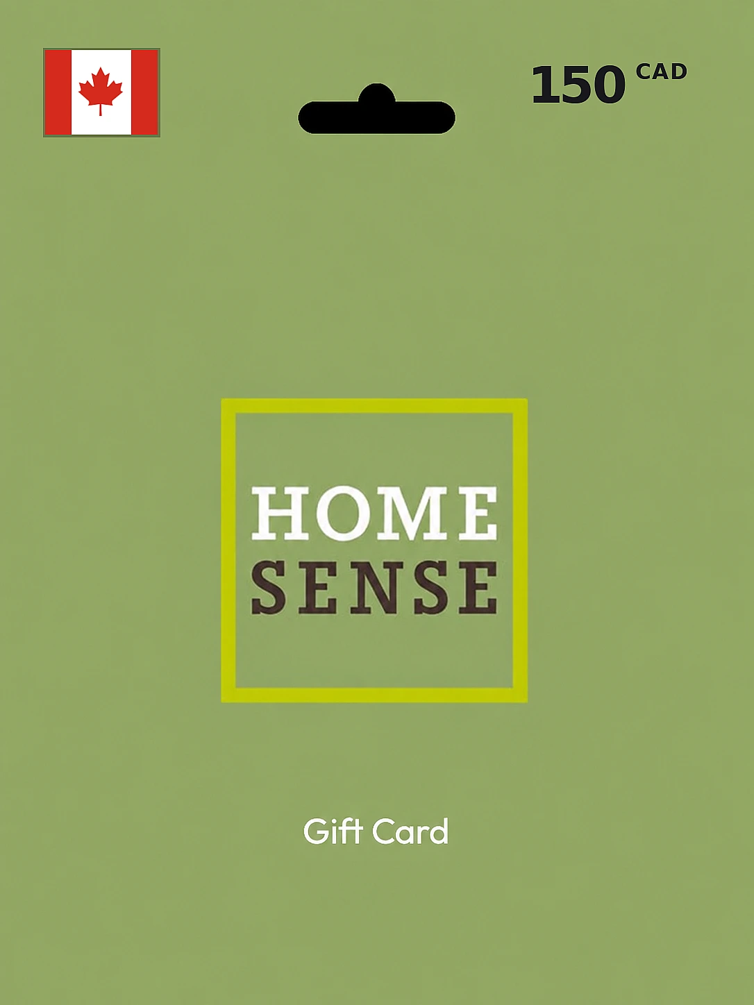 HomeSense Gift Card 150 CAD CANADA