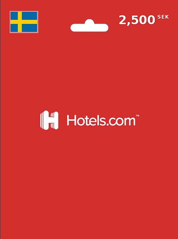 Hotels.com Gift Card 2500 SEK SWEDEN