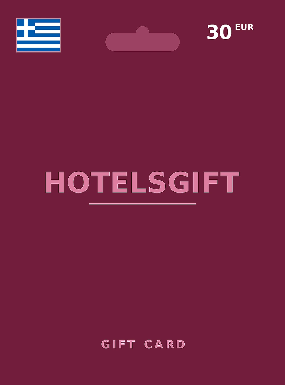 HotelsGift Gift Card 30 EUR GREECE
