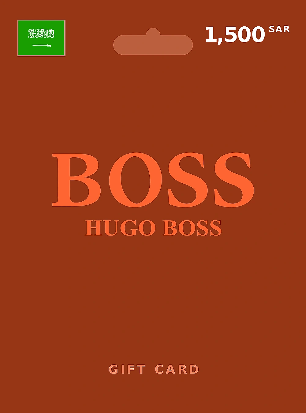 Hugo Boss Gift Card 1500 SAR SAUDI ARABIA