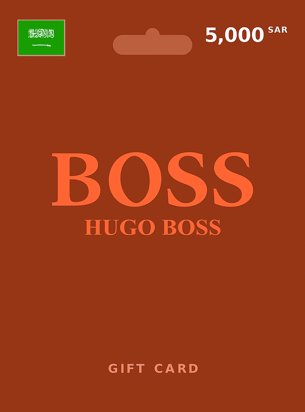 Hugo Boss Gift Card 5000 SAR SAUDI ARABIA