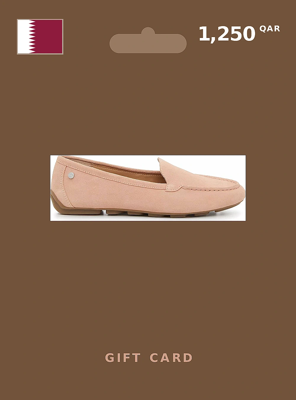 Hush Puppies Gift Card 1250 QAR QATAR