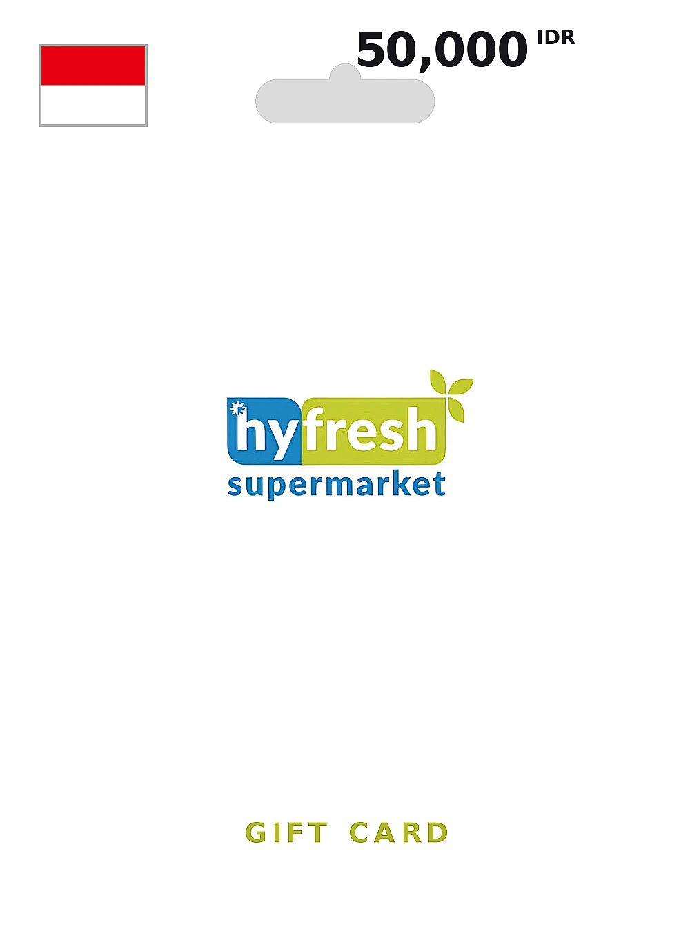 Hyfresh Supermarket Gift Card 50000 IDR INDONESIA